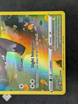 Poochyena GG33/GG70 - Crown Zenith Galarian Gallery Holo Pokemon TCG NM - Image 5