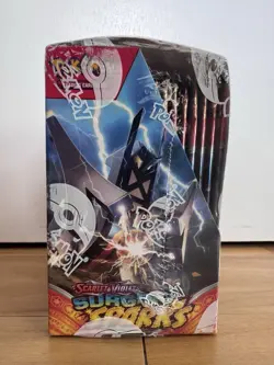Pokemon TCG Scarlet & Violet Surging-Sparks Booster Display Box, SEALED, IN HAND - Image 3