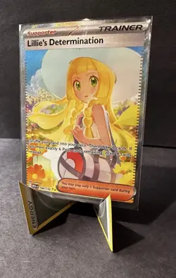 Pokemon Lillie's Determination Mega Evolution SIR 184/132 -NM - Image 2