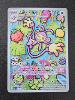 Pokemon Ambidiffel 107/094 Illustration Rare Fatale Flammen Deutsch Near Mint #2 - Image 1