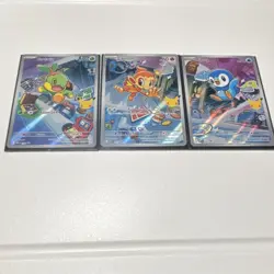 Pokemon FIRST PARTNER Turtwig Chimchar Piplup Holo Promos (All 3, English) - Image 1
