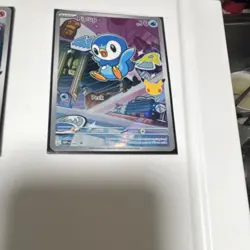 Pokemon FIRST PARTNER Turtwig Chimchar Piplup Holo Promos (All 3, English) - Image 3