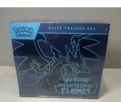 Pokemon Mega Evolution Phantasmal Flames Elite Trainer Box ETB Factory Sealed - Image 1