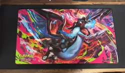 Pokemon TCG Mega Charizard Ex UPC Playmat Brand New - Image 1