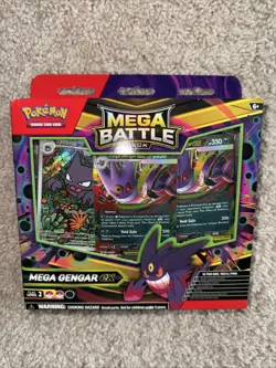 Mega Gengar ex Pokemon TCG Mega Battle Deck Sealed Haunter 027 - Image 1