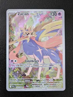 Pokemon Zacian 100/094 Fatale Flammen Deutsch Near Mint Illustration Art #2 - Image 1