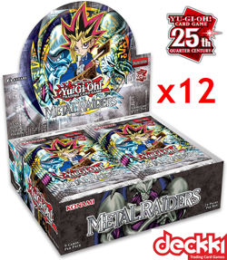 Metal Raiders | Booster Case | 12 Boxes MRD-EN | 25th Anniversary Reprint YuGiOh - Image 1