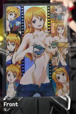 One Piece (Nami) ACG Waifu Sexy Nude Trading Card OPCG - Image 1