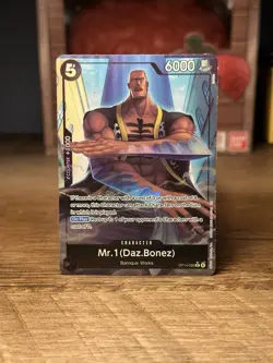 Mr.1 (Daz.Bonez) OP14-090 Alt Art R The Azure Sea’s Seven One Piece Card Game - Image 1