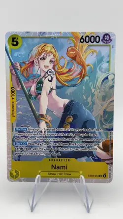 One Piece TCG - Nami ENGLISH EB03-053 HEROINES SR - Near Mint - Image 1