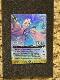 Disney Lorcana Challenge FOIL TOP 32 Promo Elsa - Ice Maker 2/C2 - Image 1