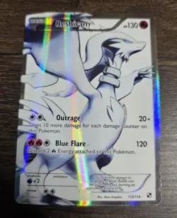 2011 Pokemon Black & White Reshiram #113/114 - Image 1