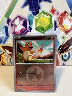 Charmander 020/217 Common Energy Reverse Holo - Pokemon TCG Ascended Heroes - NM - Image 1