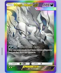[FAST] Rainbow RARE Mega Absol [Full Art] - Pokemon TCG Pocket (Trading) English - Image 1
