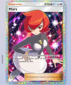 Pokemon TCG POCKET - Mars Full Art 2⭐, Space-time Smackdown, English - Image 1