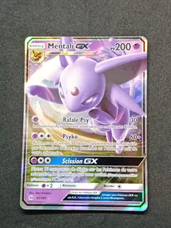Carte Pokemon Mentali GX 61/149 SL1 Soleil Et Lune de base FR NM - Image 2