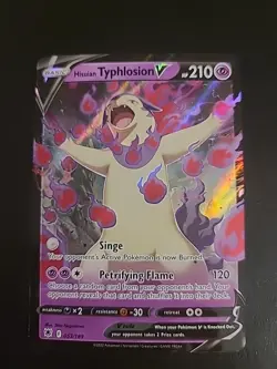 Hisuian Typhlosion V - 053/189 - Ultra Rare - Astral Radiance - Pokemon NM - Image 1