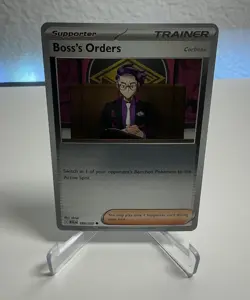 Boss’s Orders 183/217 Reverse Holo Uncommon Ascended Heroes Pokemon Near Mint NM - Image 1