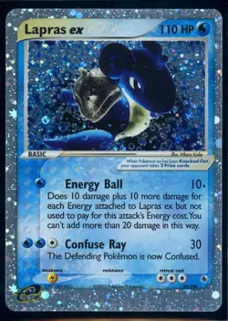 Pokemon EX RUBY&SAPPHIRE - #99/109 Lapras ex - Holo - ENG - Lightly Played - Image 1