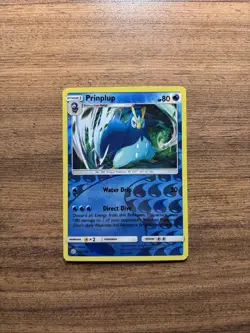 Pokemon Prinplup Cosmic Eclipse 55/236 Reverse Holo - NM/LP - Image 1