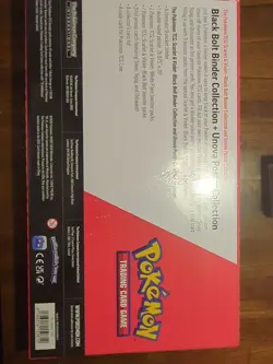 Pokemon TCG Black Bolt & White Flare Binder And Unova Poster Collection SEALED - Image 3