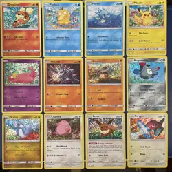Pokemon McDonald’s 2018 Complete Holo Set 12/12 Pikachu Eevee MP/LP - Image 1