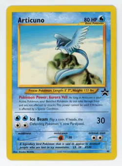 Articuno - Pokemon 2002 Wizards of the Coast Promo #48 NM-MT - Image 1