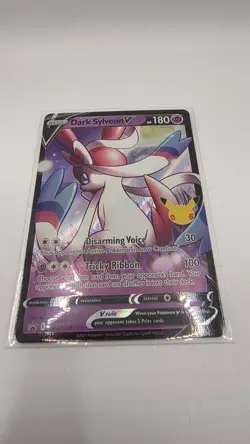 Pokemon TCG Dark Sylveon V SWSH134 Sword & Shield Black Star Promo NM - Image 1