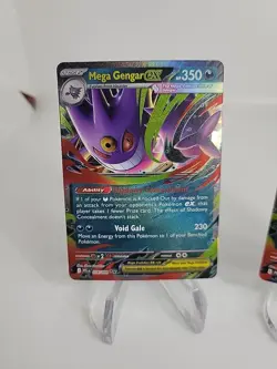 Mega Gengar Ex Phantasmal Flames 056/094 Pokemon TCG Playset (2) - Image 3