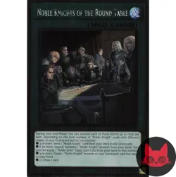 Yugioh Noble Knights of the Round Table NKRT-EN018 Platinum Rare Limited Ed NM - Image 1