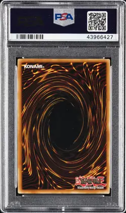 2005 YU-GI-OH! FET-FLAMING ETERNITY 1ST ED #EN035 GATLING DRAGON PSA 10 - Image 2