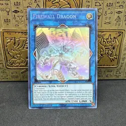 Yugioh Firewall Dragon GFTP-EN131 Ghost Rare Alt Art 1st Ed NM - Image 1