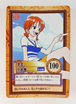 Nami, Little Devil - C09 - One Piece Carddass Hyper Battle card (1999 Japan) - Image 1