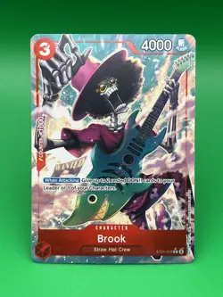 One Piece Starter Deck EX: Gear 5 Brook ST21-012 Parallel Alternate Alt Art NM - Image 1