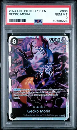 Gecko Moria OP06-086 One Piece Wings of the Captain - Image 1