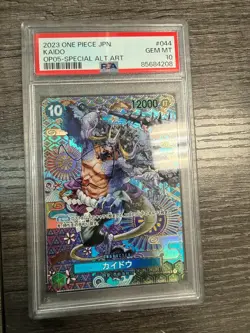 2023 One Piece KAIDO #OP04-044 Awakening of the New Era (OP05) SP Ver. PSA 10 JP - Image 1