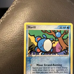POKEMON MARILL 68/109 UNCOMMON ROCKET RETURNS NM CARD - Image 2