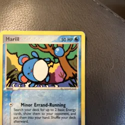 POKEMON MARILL 68/109 UNCOMMON ROCKET RETURNS NM CARD - Image 3
