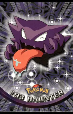 Pokemon Cards Haunter #93 Topps Trading Cards Series 2 LP *3 - Image 1
