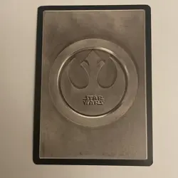 STAR WARS CCG REFLECTIONS II LIGHT SIDE PREMIUM CARD SORRY ABOUT THE MESS & BLAS - Image 2