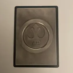 STAR WARS CCG REFLECTIONS II LIGHT SIDE PREMIUM CARD ALTER & FRIENDLY FIRE SWCCG - Image 2