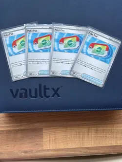 Pokemon TCG Pokepad Mega Evo Ascended Heroes Pokemon 198/217 PLAY SET 4X Cards - Image 1