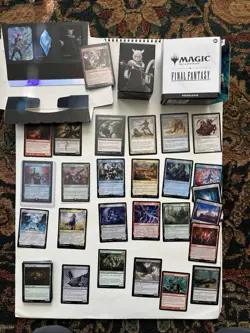 final fantasy magic the gathering Lot Of Cards Commander Decks + More Pre-launch - Image 1