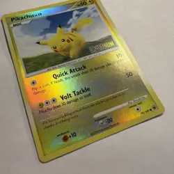 Pikachu 70/100 Reverse Holo Platinum Stamped Pokemon Cards LP - Image 2