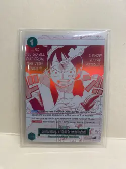 ONE PIECE 3rd Anniversary Treasure Alt Art Event Promo Card OP13-040 NM - Image 1