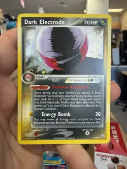 Dark Electrode 4/109 Holo Rare EX Team Rocket Returns Pokemon Card MP - Image 1