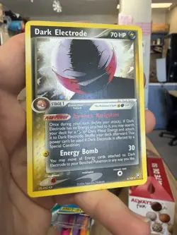 Dark Electrode 4/109 Holo Rare EX Team Rocket Returns Pokemon Card MP - Image 3