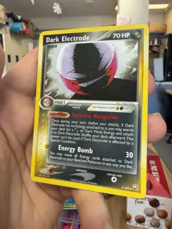 Dark Electrode 4/109 Holo Rare EX Team Rocket Returns Pokemon Card MP - Image 4