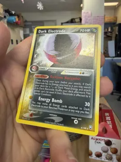 Dark Electrode 4/109 Holo Rare EX Team Rocket Returns Pokemon Card MP - Image 5