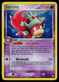 Pokemon Card - Slowking Unseen Forces 14/115 Rare Reverse Holo STAMPED - Image 1